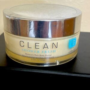 Clean shower fresh moisture rich body butter by Fusion sealed